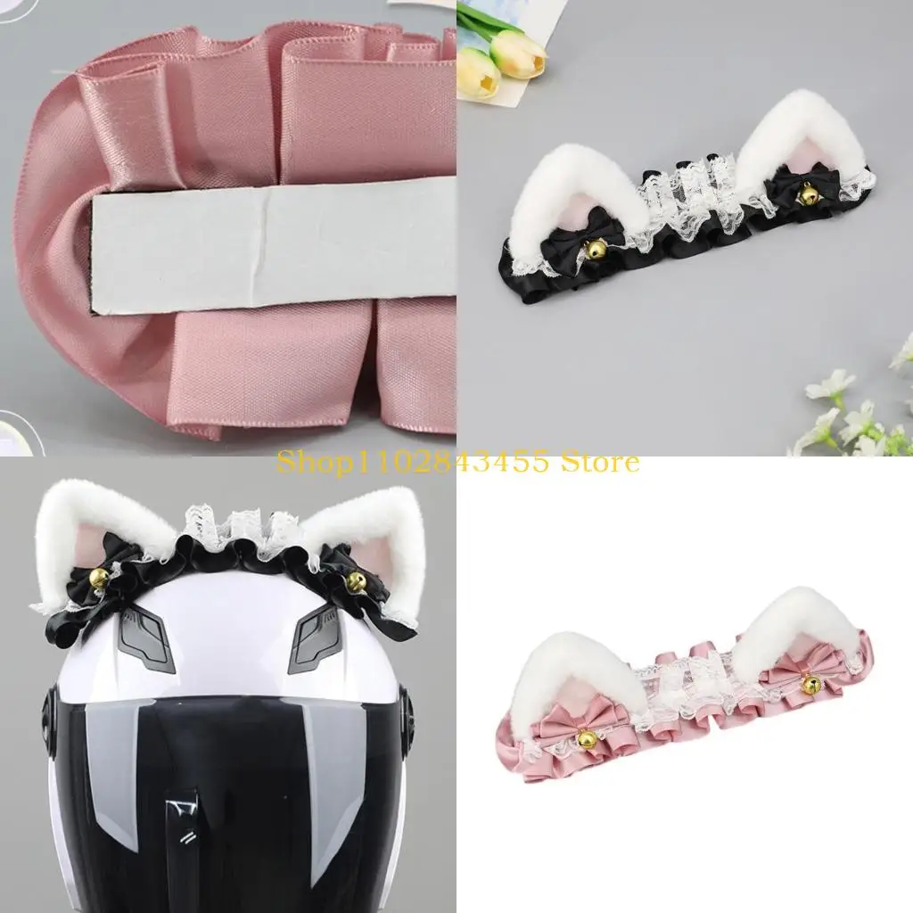 49MC Girls Ski Helmet Decoration Furry Kitten Ears Hair Bike Ski Cycling Helmet Cat Ears Headband Adhesive Decoration
49MC Girls Ski Helmet Decoration Furry Kitten Ears Hair Bike Ski Cycling Helmet Cat Ears Headband Adhesive Decoration