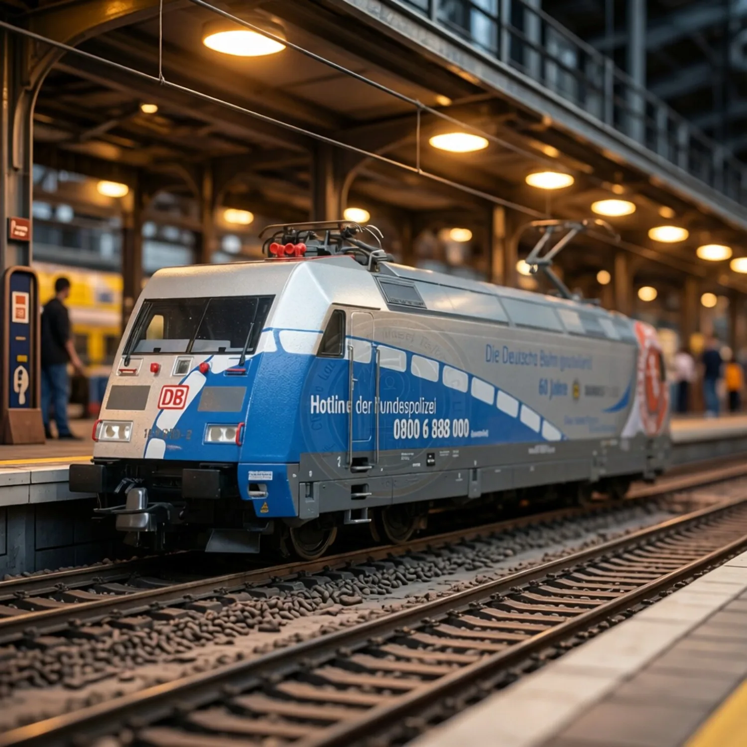 ROCO HO 1/87 Model Train BR101 Electric Locomotive Streamlined Front 72499 Livery Simulation Version Toy Train Boy's Toy Gift
ROCO HO 1/87 Model Train BR101 Electric Locomotive Streamlined Front 72499 Livery Simulation Version Toy Train Boy's Toy Gift