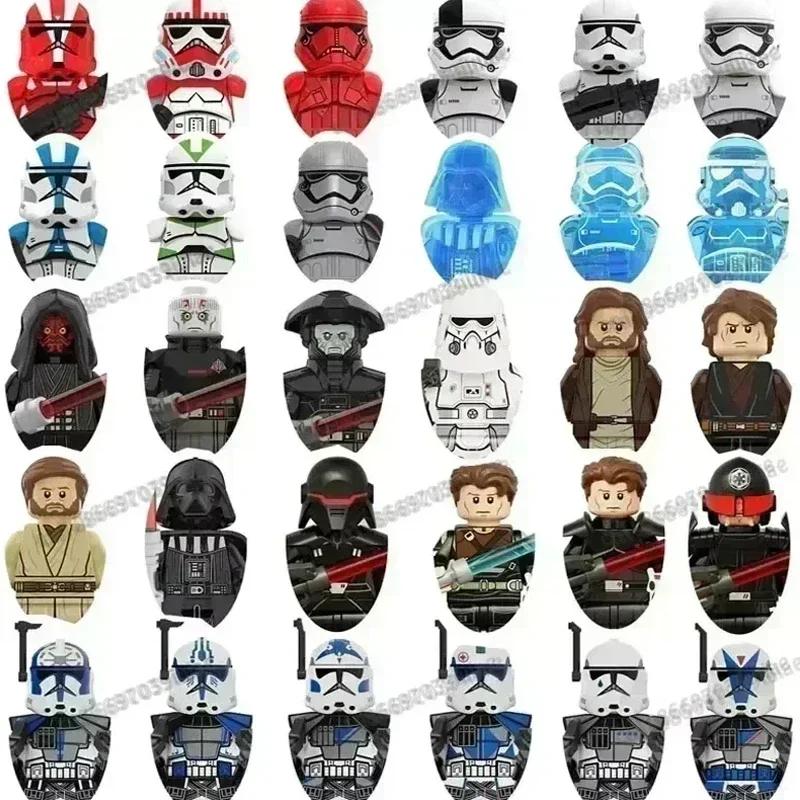 HEROCROSS STAR WARS Clone Troopers 501st Regiment Imperial Stormtrooper Mini Robot Figure Toy Bricks Assembling Doll Present
HEROCROSS STAR WARS Clone Troopers 501st Regiment Imperial Stormtrooper Mini Robot Figure Toy Bricks Assembling Doll Present