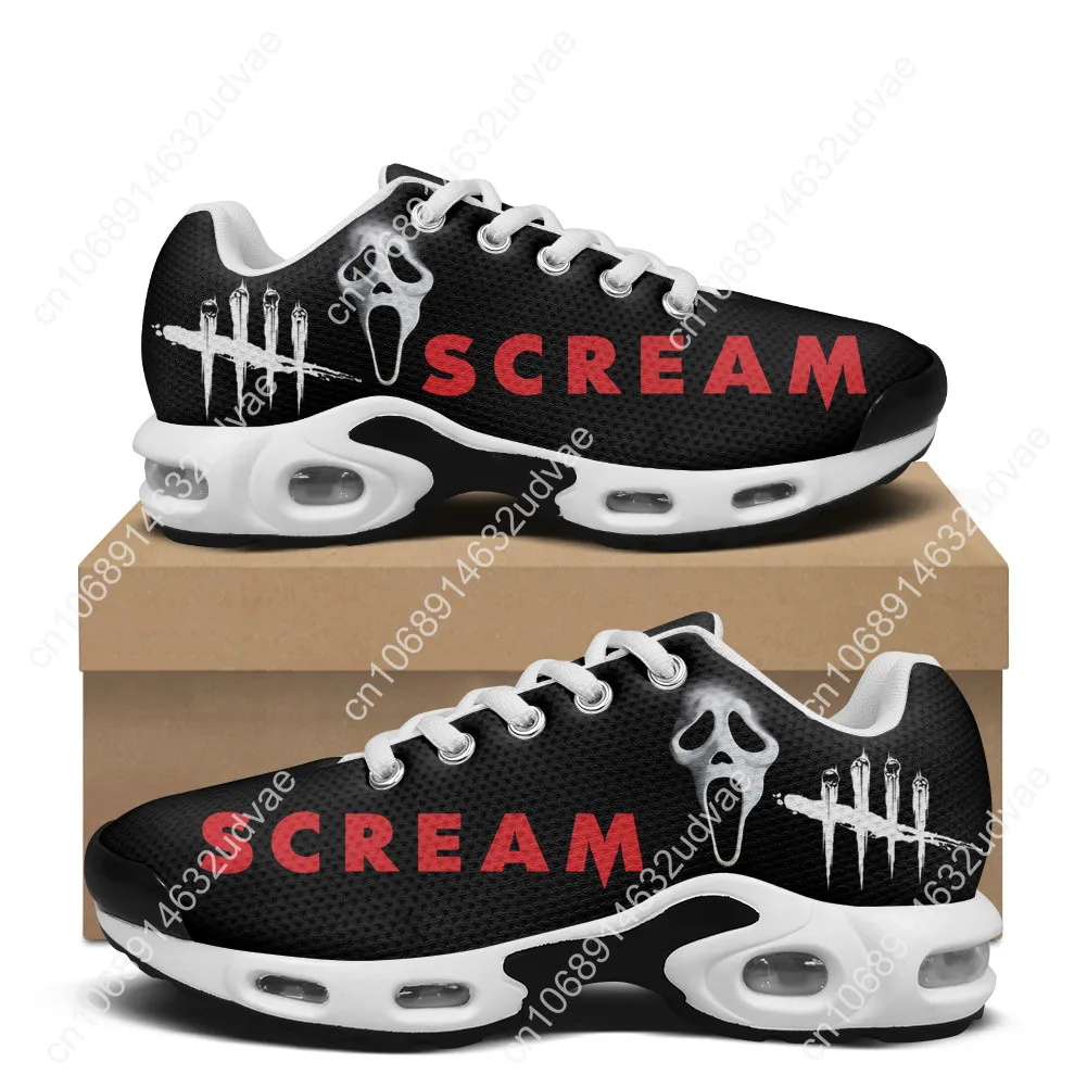 Scream Air Cushion Sneakers Mens Womens Teenager billy Loomis Lightweight Sports shoes High Quality Custom Leisure Mesh Sneaker
Scream Air Cushion Sneakers Mens Womens Teenager billy Loomis Lightweight Sports shoes High Quality Custom Leisure Mesh Sneaker