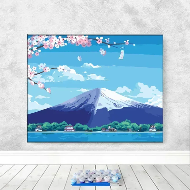 Tulip DIY Digital Acrylic Flower Painting, Hand-Filled Landscape Painting, Explosion, 22364
Tulip DIY Digital Acrylic Flower Painting, Hand-Filled Landscape Painting, Explosion, 22364