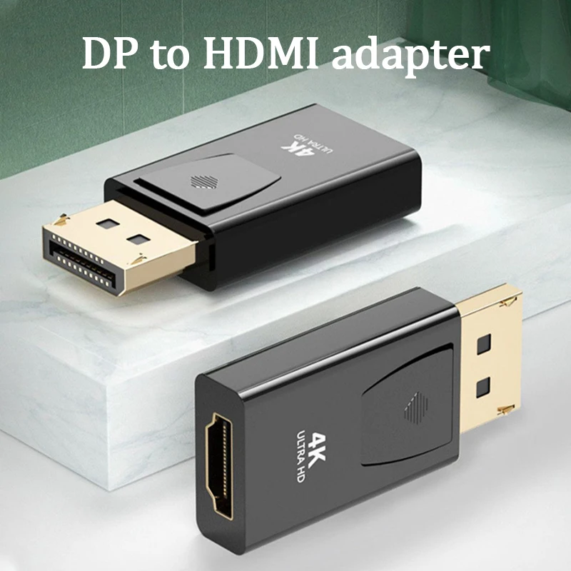 4K 30Hz DP DisplayPort to HDMI-compatible Adapter Converter Display Port DP to HDTV Adapter Video Audio Laptop PC Laptop
4K 30Hz DP DisplayPort to HDMI-compatible Adapter Converter Display Port DP to HDTV Adapter Video Audio Laptop PC Laptop
