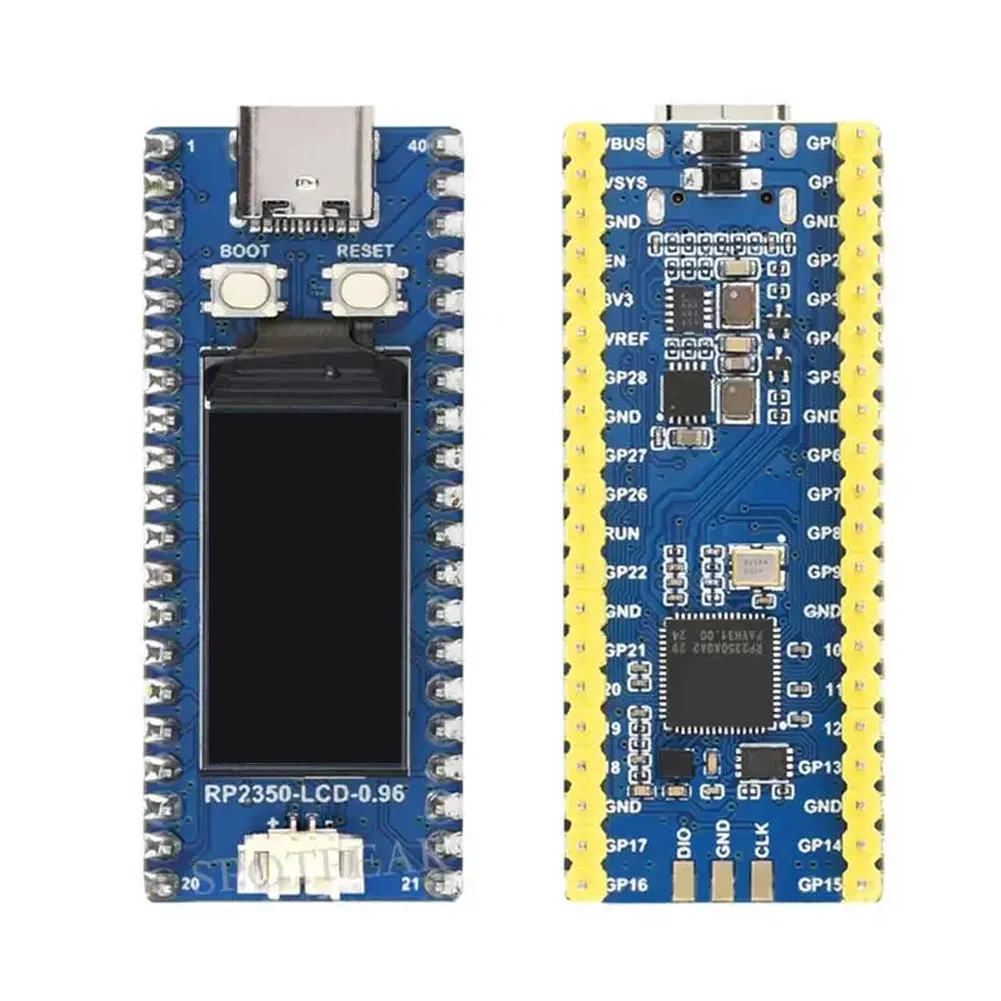 Плата разработчика для Raspberry Pi RP2350 с 0,96-дюймовым IPS LCD-дисплеем для Raspberry Pi 2 - универсальная
Плата разработчика для Raspberry Pi RP2350 с 0,96-дюймовым IPS LCD-дисплеем для Raspberry Pi 2 - универсальная
