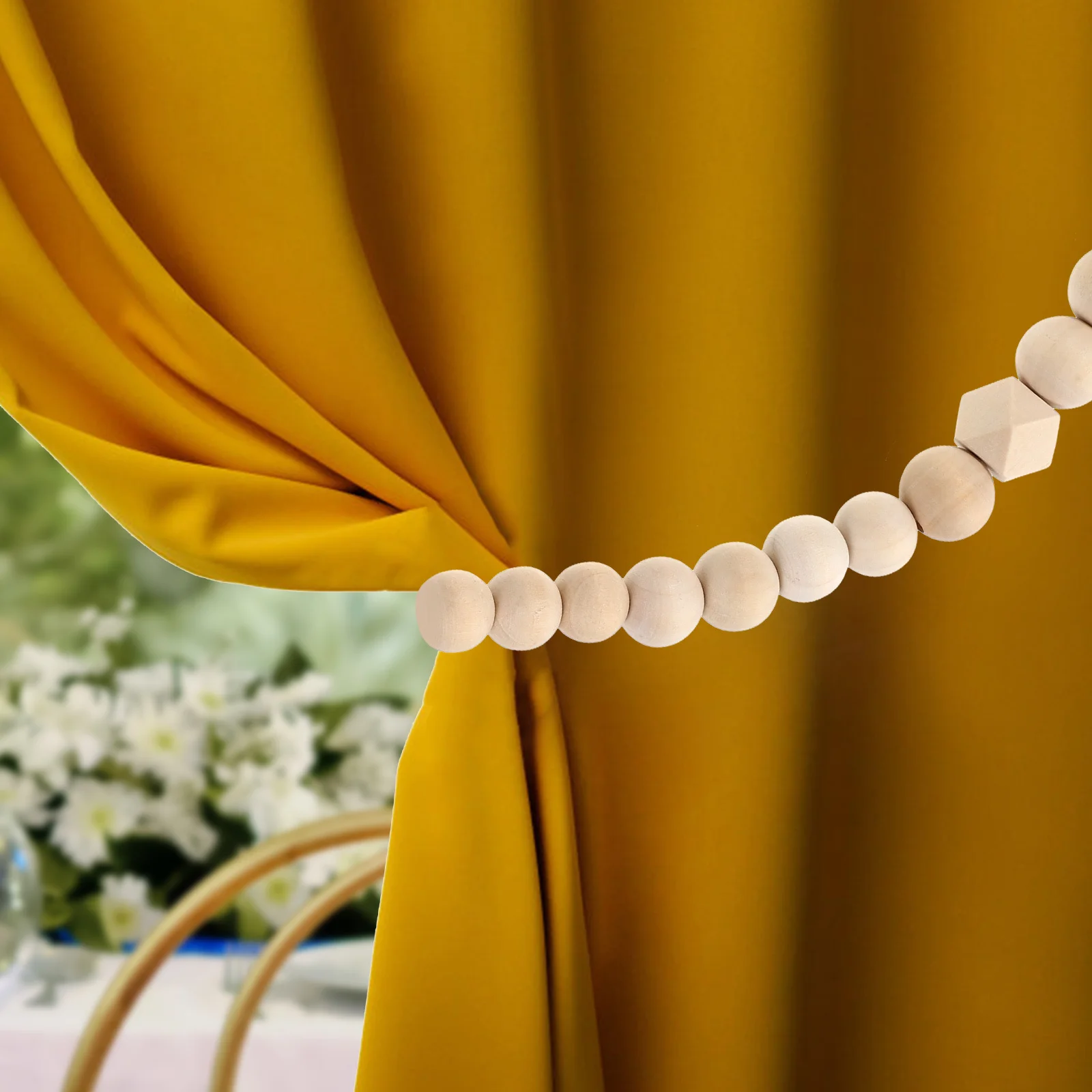 2Pcs Wood Beads Curtain Tie Backs Decorative Tiebacks for Drapes Rustic Holdbacks Home Curtain Decoration Farmhouse Style
2Pcs Wood Beads Curtain Tie Backs Decorative Tiebacks for Drapes Rustic Holdbacks Home Curtain Decoration Farmhouse Style