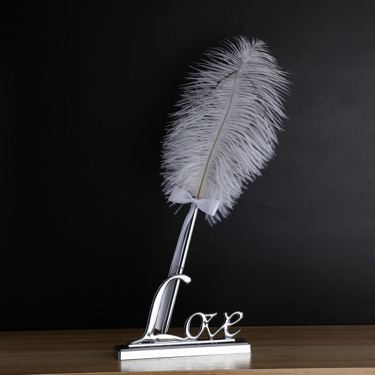 White Signing Pen with Metal Love Holder Wedding Pen Set (Silver) Pen Holder Signing Pen Set Signing Pen Set for Wedding Engage
White Signing Pen with Metal Love Holder Wedding Pen Set (Silver) Pen Holder Signing Pen Set Signing Pen Set for Wedding Engage