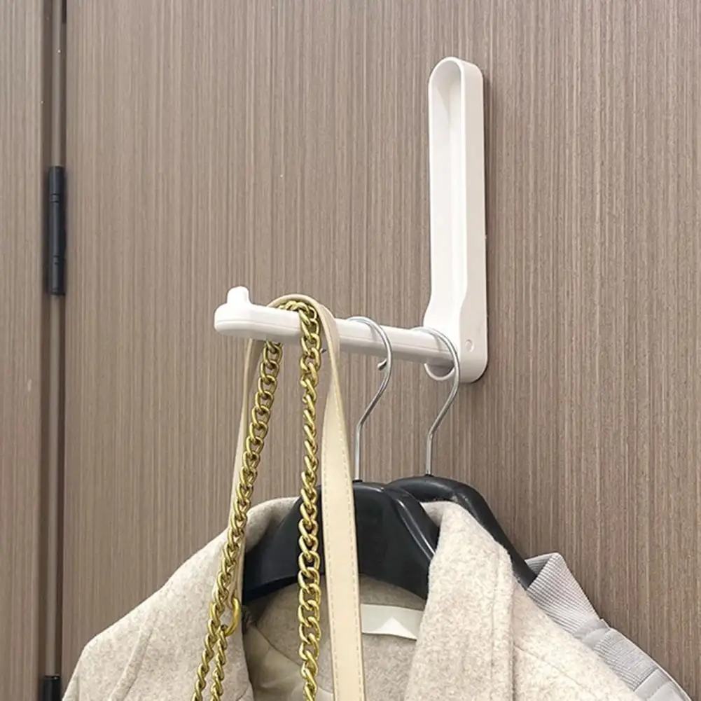Hanger Storage Rack Plastic Hanger Holder Space-saving Wall Mount Clothes Hanger Organizer Punch-free for Multifunctional
Hanger Storage Rack Plastic Hanger Holder Space-saving Wall Mount Clothes Hanger Organizer Punch-free for Multifunctional