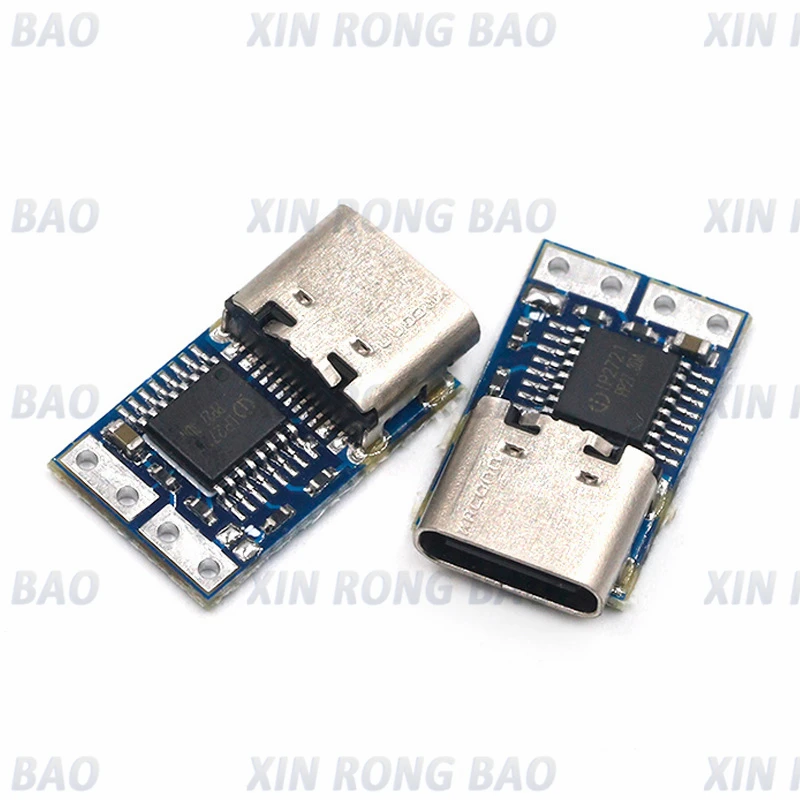 1pcs Type-C PD decoy module PD23.0 to DC DC trigger extension cable QC4 charger 9V 12V 15V 20V PDC004-PD
1pcs Type-C PD decoy module PD23.0 to DC DC trigger extension cable QC4 charger 9V 12V 15V 20V PDC004-PD