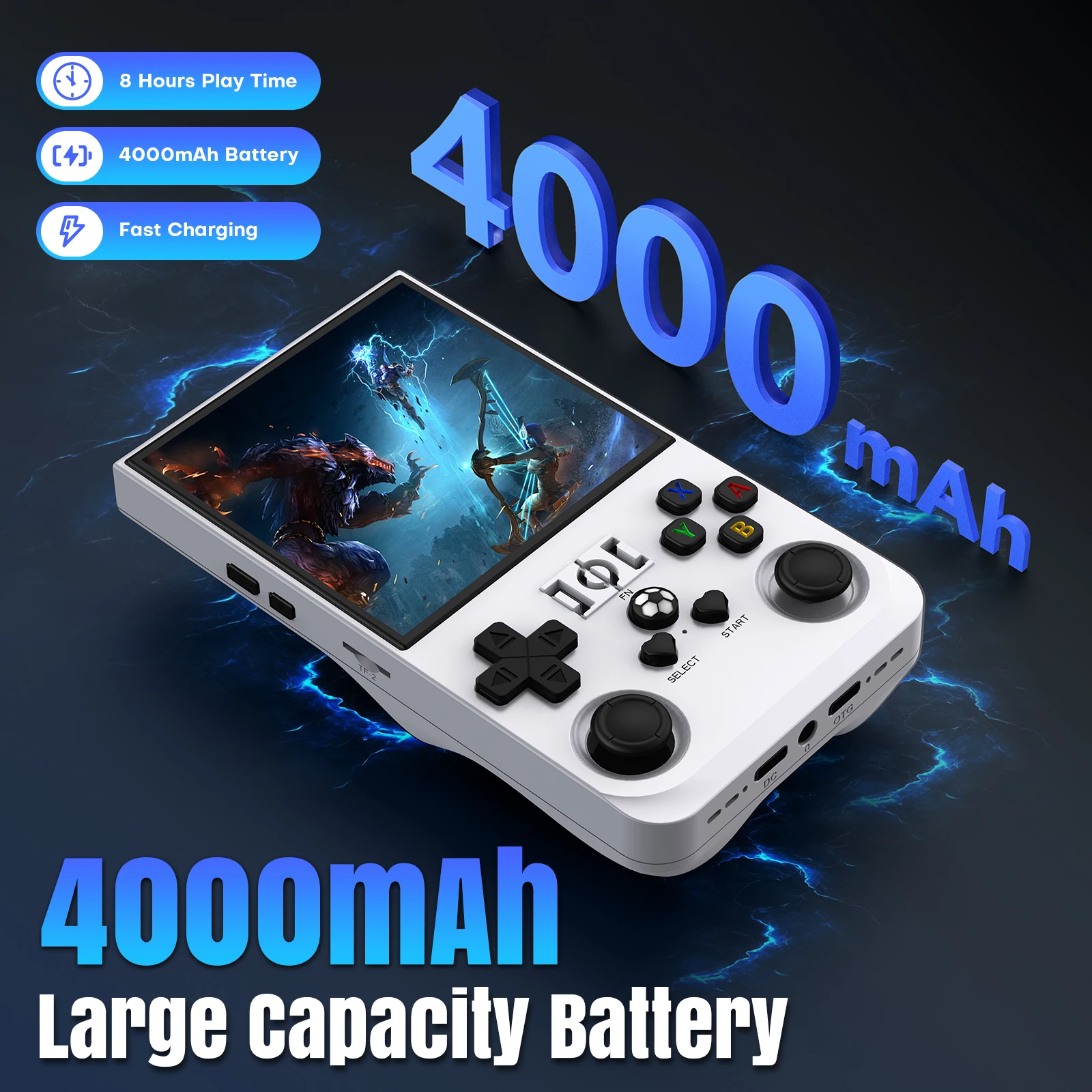 R36MAX Retro Handheld Game Console 4.0 Inch IPS Screen Linux Systems 64GB 128GB 18000+ Games Portable Kids Gift Ship From US
R36MAX Retro Handheld Game Console 4.0 Inch IPS Screen Linux Systems 64GB 128GB 18000+ Games Portable Kids Gift Ship From US