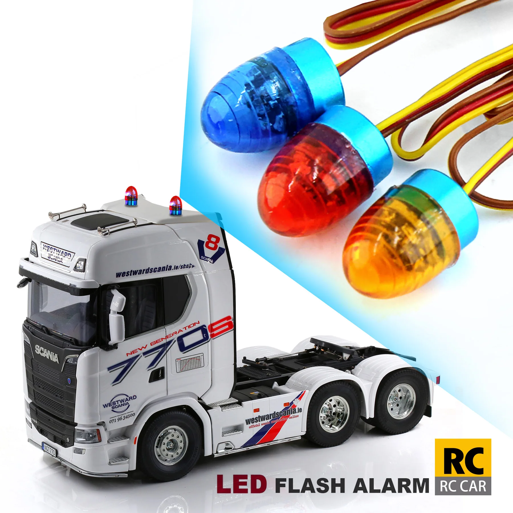 RC Flashing LED Lights kit Led Lamp Rotating Beacon Light for Traxxas TRX4 SCX10 1/10 RC Crawler 1/14 Tamiya Tractor RC Car 
RC Flashing LED Lights kit Led Lamp Rotating Beacon Light for Traxxas TRX4 SCX10 1/10 RC Crawler 1/14 Tamiya Tractor RC Car