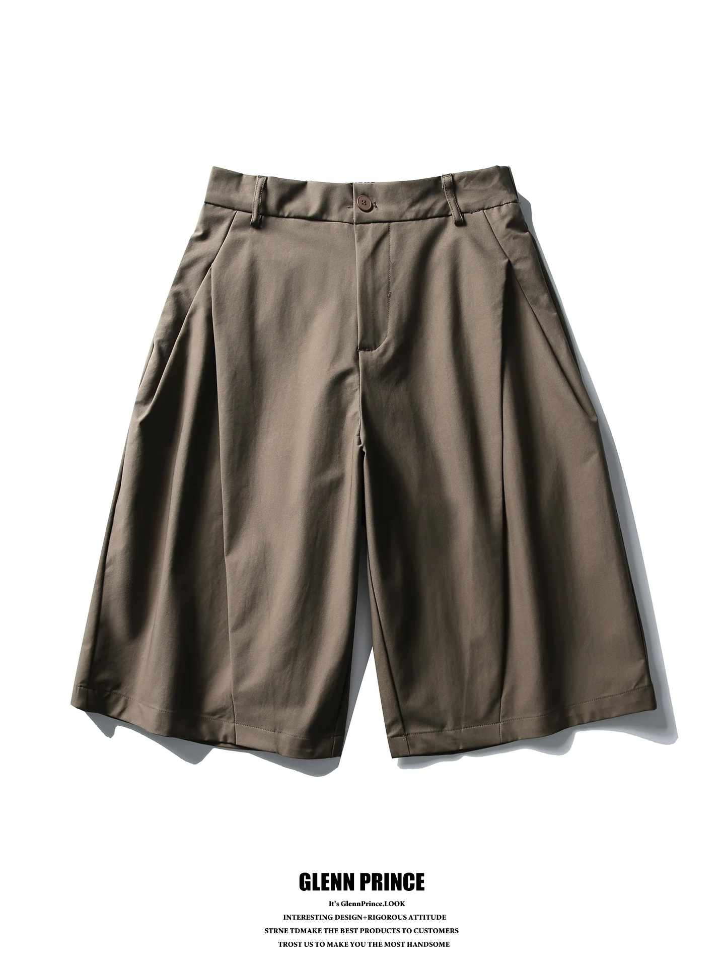 GPstudio Korean Style A-Line Suit Shorts Men's Summer Commuter Casual Pants Six-Length Folding Design Polyester Fiber
GPstudio Korean Style A-Line Suit Shorts Men's Summer Commuter Casual Pants Six-Length Folding Design Polyester Fiber