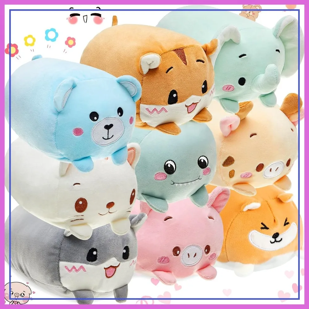 18 Pcs Stuffed Animals Plush Bulk 8 Inch Cute Plushies Toys Plush Pillow for Boys Girls Birthday Gifts Classroom Prize Party Favors
18 Pcs Stuffed Animals Plush Bulk 8 Inch Cute Plushies Toys Plush Pillow for Boys Girls Birthday Gifts Classroom Prize Party Favors