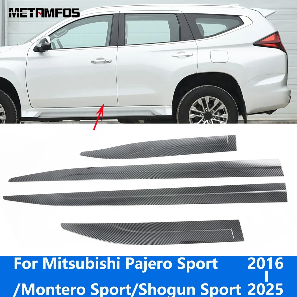 For Mitsubishi Pajero/Montero/Shogun Sport 2016-2024 2025 Chrome Door Side Line Strip Body Skirt Molding Trim Car Accessories
For Mitsubishi Pajero/Montero/Shogun Sport 2016-2024 2025 Chrome Door Side Line Strip Body Skirt Molding Trim Car Accessories