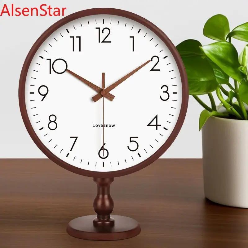 Antique Solid Wood Desk Clock 2025 New Living Room Desktop Silent Quartz Table Clocks Watch Ornament Home Decoration
Antique Solid Wood Desk Clock 2025 New Living Room Desktop Silent Quartz Table Clocks Watch Ornament Home Decoration
