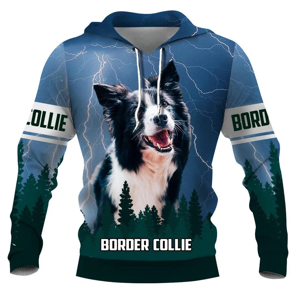 HX Border Collie Print Мужские толстовки с длинным рукавом и карманами Мужчины для женщин Повседневная уличная одежда Harajuku с капюшоном
HX Border Collie Print Мужские толстовки с длинным рукавом и карманами Мужчины для женщин Повседневная уличная одежда Harajuku с капюшоном