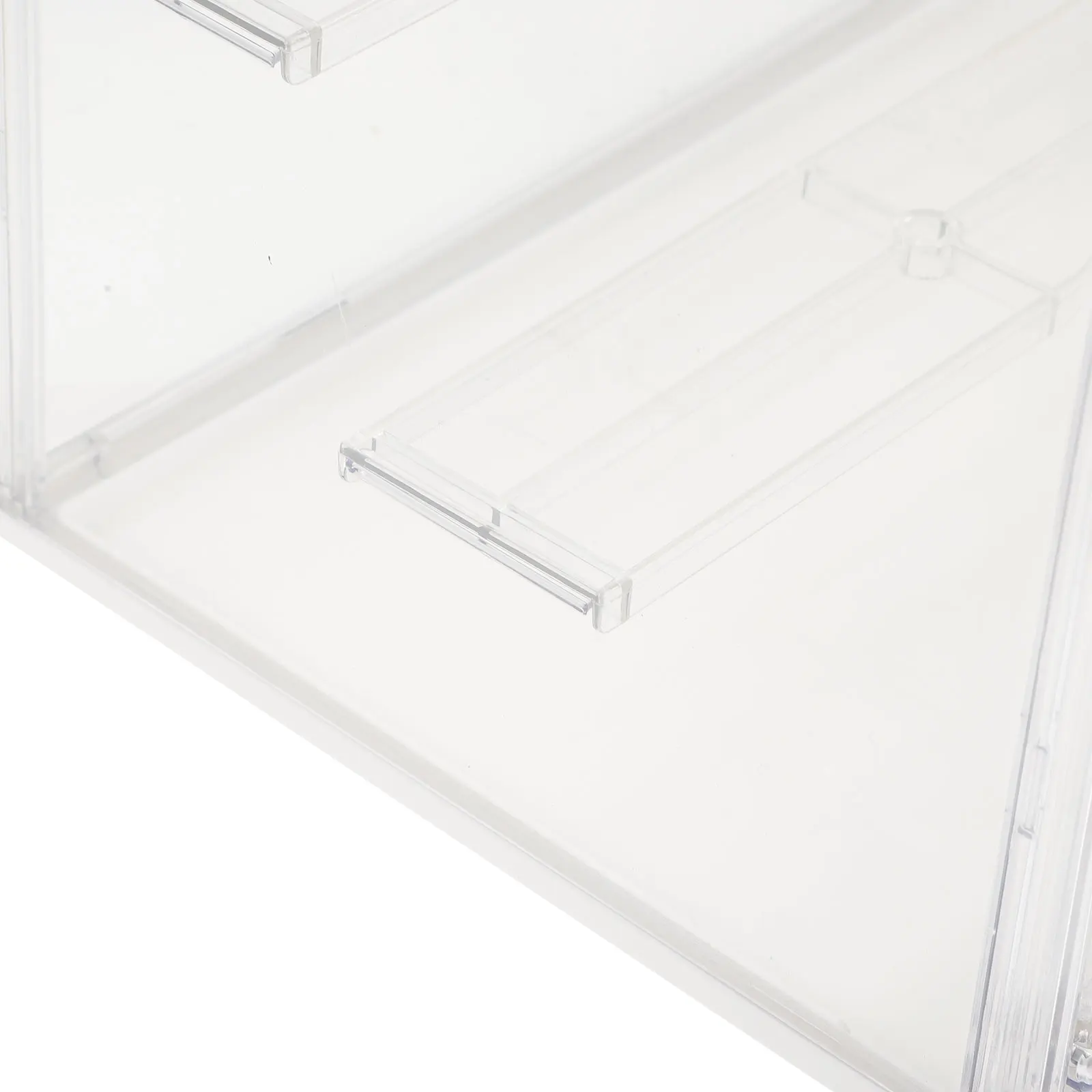 Organizer Clear Acrylic High Transparency Stackable Acrylic Storage Box Dust Proof White Color Large Capacity
Organizer Clear Acrylic High Transparency Stackable Acrylic Storage Box Dust Proof White Color Large Capacity