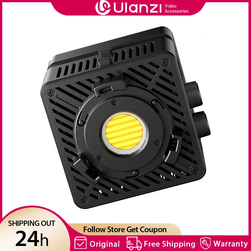 Ulanzi EC65 Portable 65W 2700-6500K Cube Video Light Dimmable CRI 95+ APP Control Photography Full Light for Indoor Shooting
Ulanzi EC65 Portable 65W 2700-6500K Cube Video Light Dimmable CRI 95+ APP Control Photography Full Light for Indoor Shooting