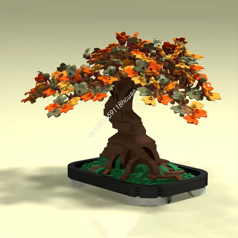 622 шт. MOC Leafy Rooted бонсай, осенняя модель, строительные блоки, сделай сам, архитектура, игрушки на день рождения, рождественские подарки
622 шт. MOC Leafy Rooted бонсай, осенняя модель, строительные блоки, сделай сам, архитектура, игрушки на день рождения, рождественские подарки