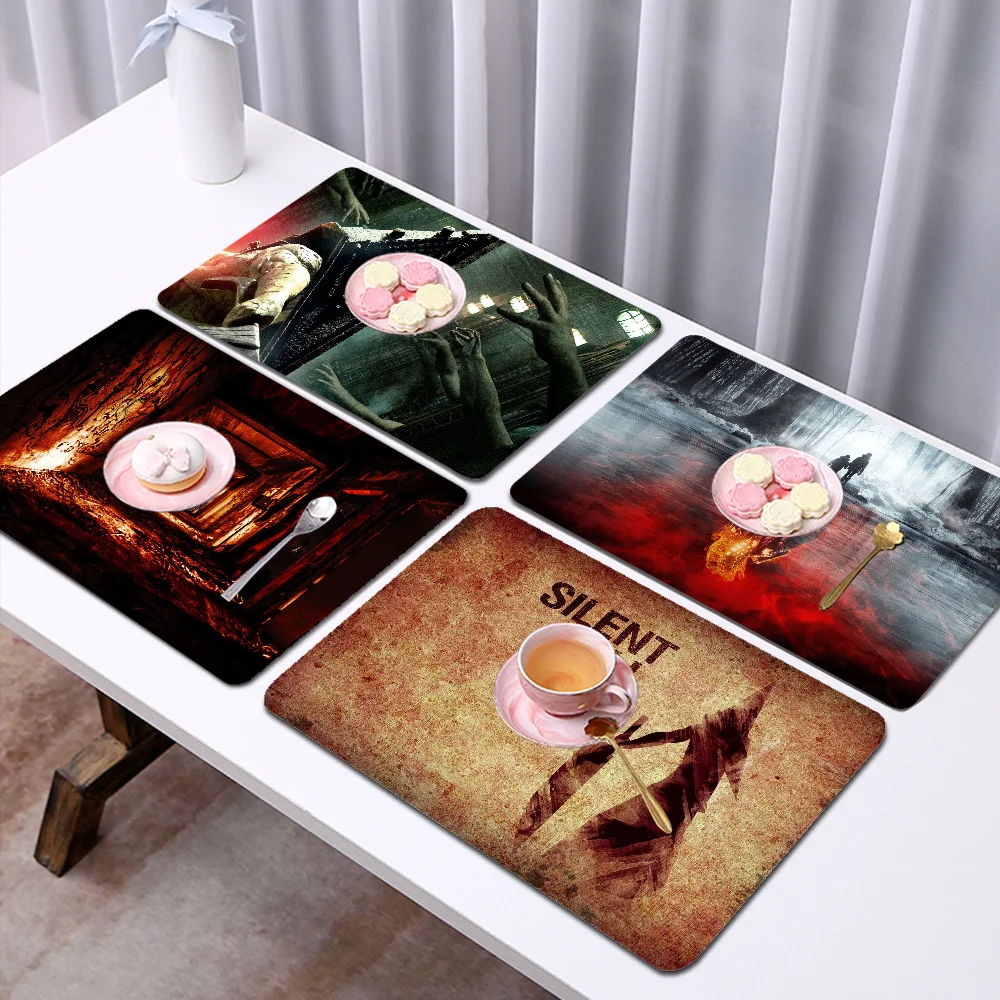 Game Silent Hill Table Drain Pad Tabletop Absorbent Draining Mat Tableware Mats Placemats For Table Decor
Game Silent Hill Table Drain Pad Tabletop Absorbent Draining Mat Tableware Mats Placemats For Table Decor