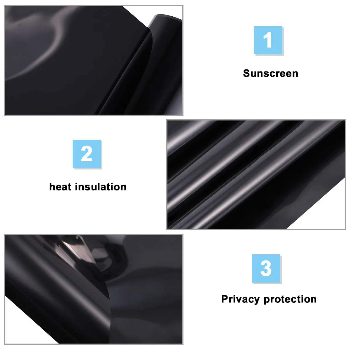 Window Film 50cmx2m Blackout Sticker for Office Residential Glass Reflective UV Protection
Window Film 50cmx2m Blackout Sticker for Office Residential Glass Reflective UV Protection