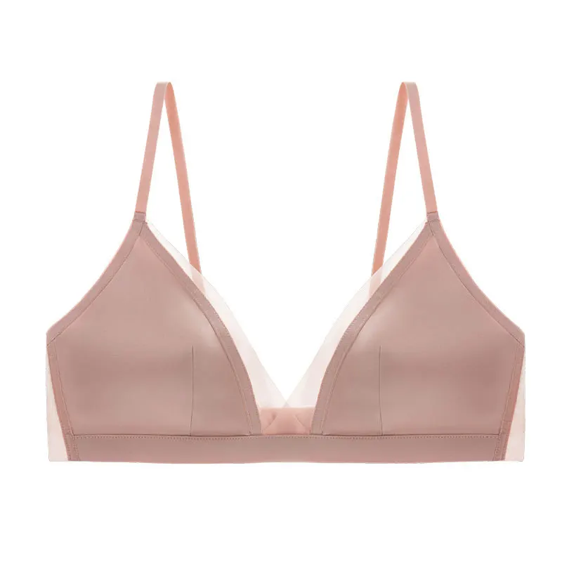 Seamless Underwear Women No Steel Ring Tube Top Gathered Pure Color Bra Breathable Mulberry Silk Spring and Summer
Seamless Underwear Women No Steel Ring Tube Top Gathered Pure Color Bra Breathable Mulberry Silk Spring and Summer