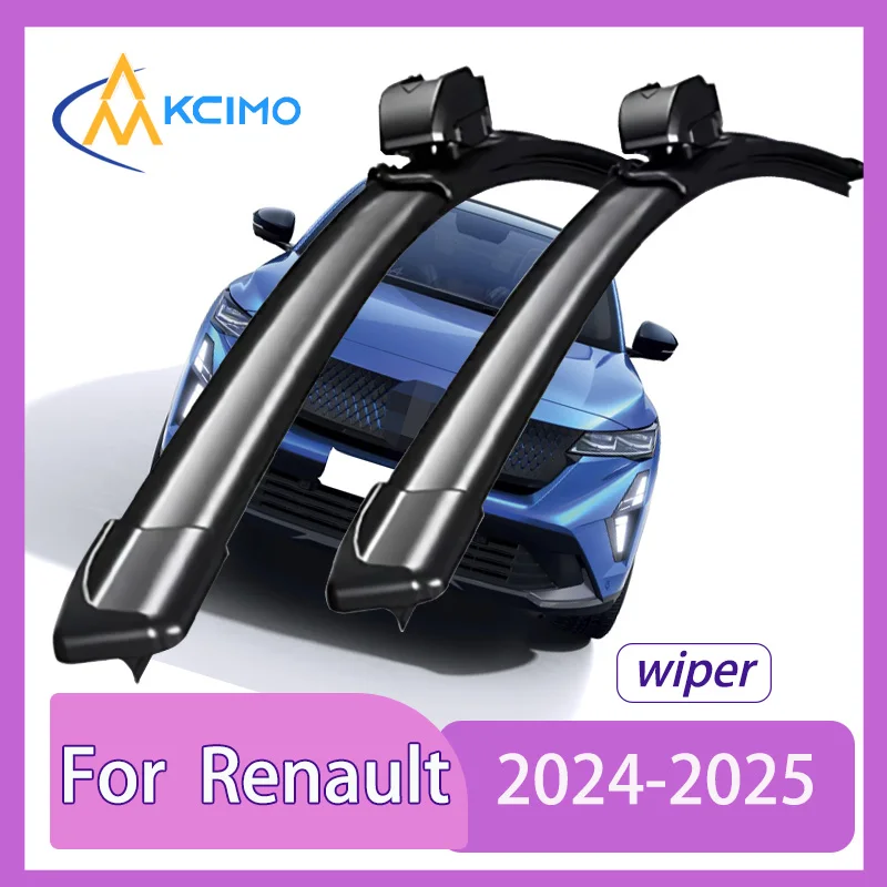 2 Pack Silent Beam Wiper Blades For Renault Rafale DHN 2024-2025 Noiseless All-Weather Design Windshield Rain Brush Accessories
2 Pack Silent Beam Wiper Blades For Renault Rafale DHN 2024-2025 Noiseless All-Weather Design Windshield Rain Brush Accessories
