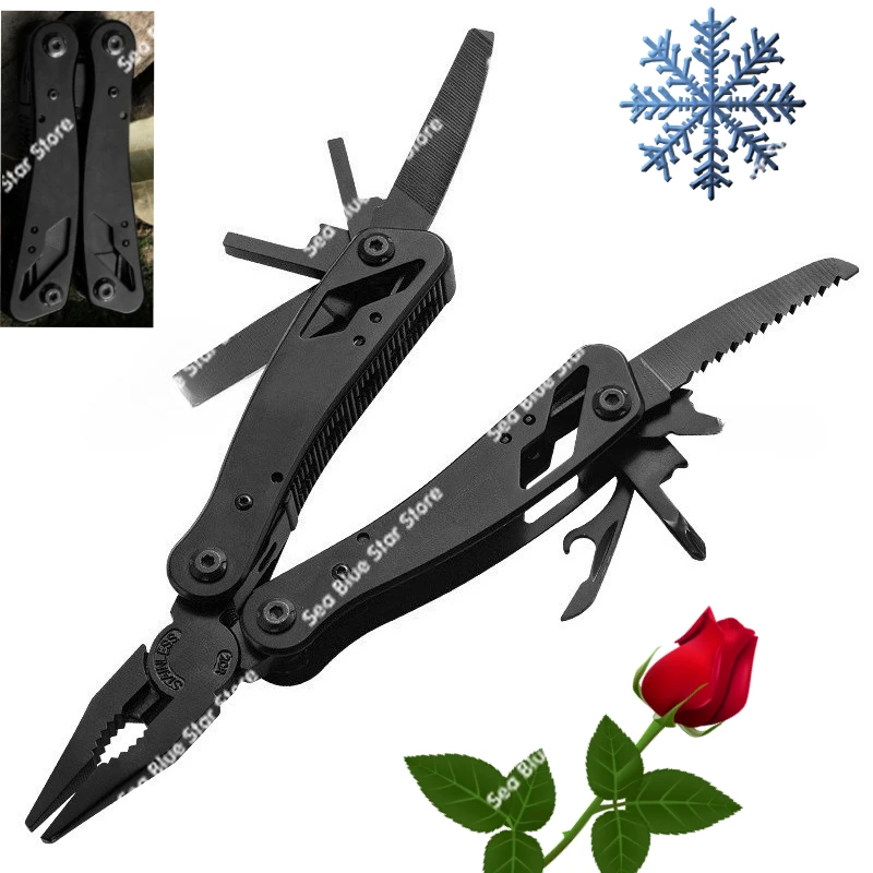 Multipurpose Stainless Steel Pliers Outdoor Mini Folding Combination Pliers Field Emergency Tool Pliers
Multipurpose Stainless Steel Pliers Outdoor Mini Folding Combination Pliers Field Emergency Tool Pliers