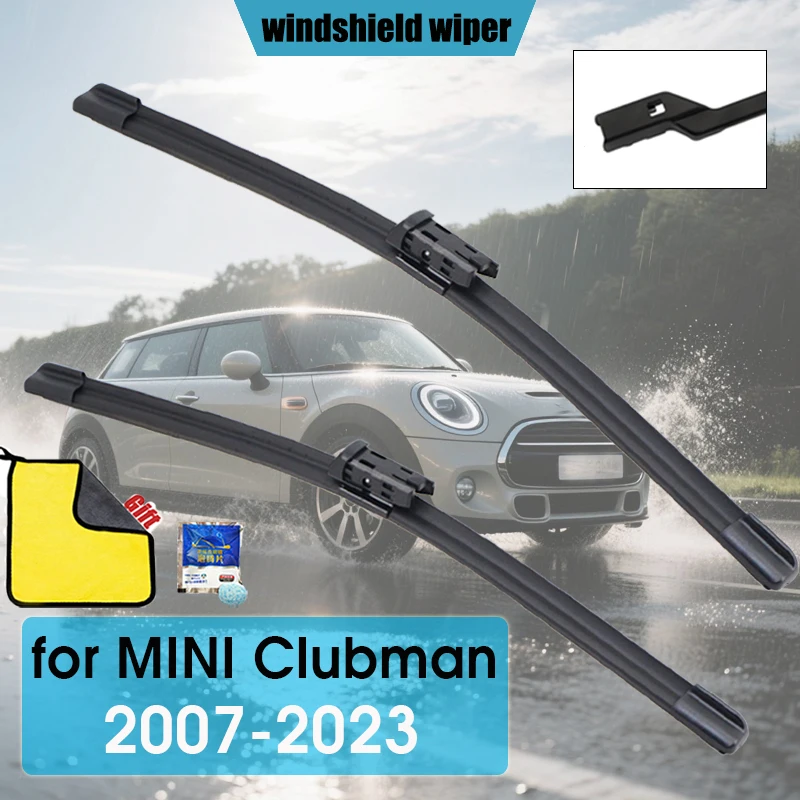 For MINI Clubman R55 Facelift F54 2007-2023 Car Wipers Front Car Wiper Blade Fit U hook Push Button Bayonet Arm Wipers
For MINI Clubman R55 Facelift F54 2007-2023 Car Wipers Front Car Wiper Blade Fit U hook Push Button Bayonet Arm Wipers