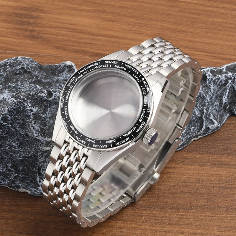 HEIMDALLR Watch Case Stainless steel GMT WATCH case Sapphire glass for NH34 Automatic movement Diving watch
HEIMDALLR Watch Case Stainless steel GMT WATCH case Sapphire glass for NH34 Automatic movement Diving watch