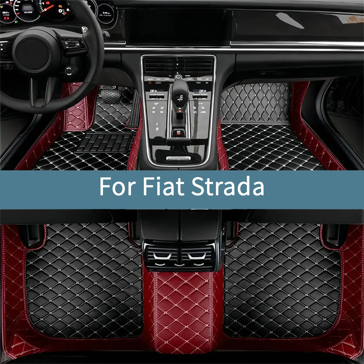 Автомобильные коврики для Fiat Strada, водонепроницаемые, полный комплект, коврики для автомобилей, аксессуары
Автомобильные коврики для Fiat Strada, водонепроницаемые, полный комплект, коврики для автомобилей, аксессуары