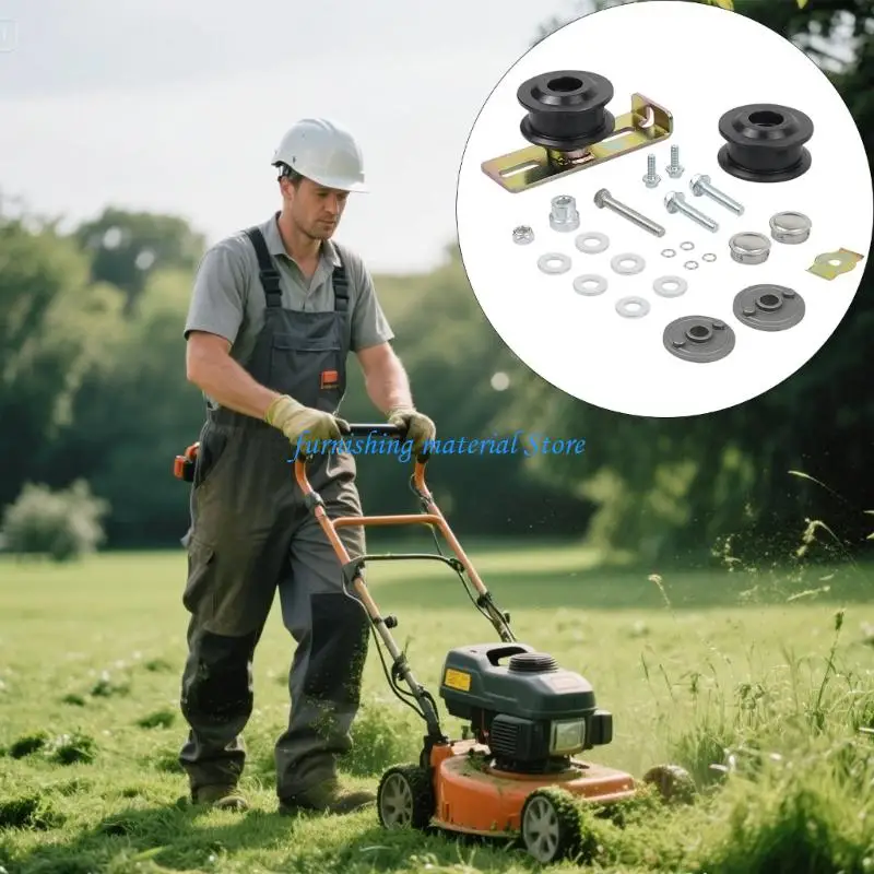 Y5GD 40 Percent Vibration Reduction Lawn Mower Pulley and Idler Belt Upgrade Ensures Stable Mowing Operation 131-4509
Y5GD 40 Percent Vibration Reduction Lawn Mower Pulley and Idler Belt Upgrade Ensures Stable Mowing Operation 131-4509