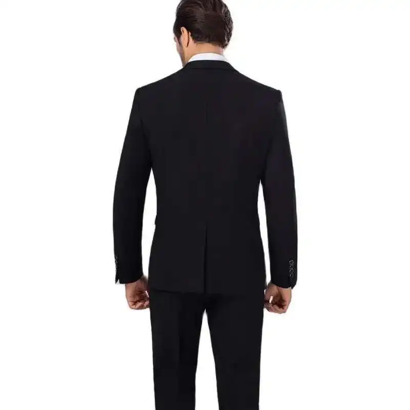 Black One Button Men Formal Suit Two Piece, Wedding Party Slim Tuxedo Blue Red Men's Suits M-6XL Terno Masculino
Black One Button Men Formal Suit Two Piece, Wedding Party Slim Tuxedo Blue Red Men's Suits M-6XL Terno Masculino