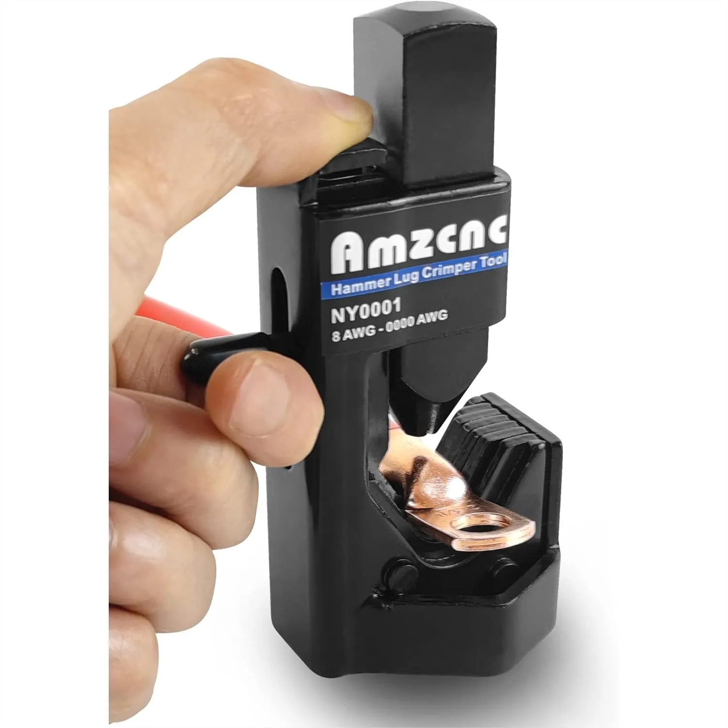 Инструмент для обжима кабельных наконечников Hammer Lug Crimper для проводов от 8 AWG до 4/0 - Надежное решение для обжима аккумуляторных и сварочных кабелей
Инструмент для обжима кабельных наконечников Hammer Lug Crimper для проводов от 8 AWG до 4/0 - Надежное решение для обжима аккумуляторных и сварочных кабелей