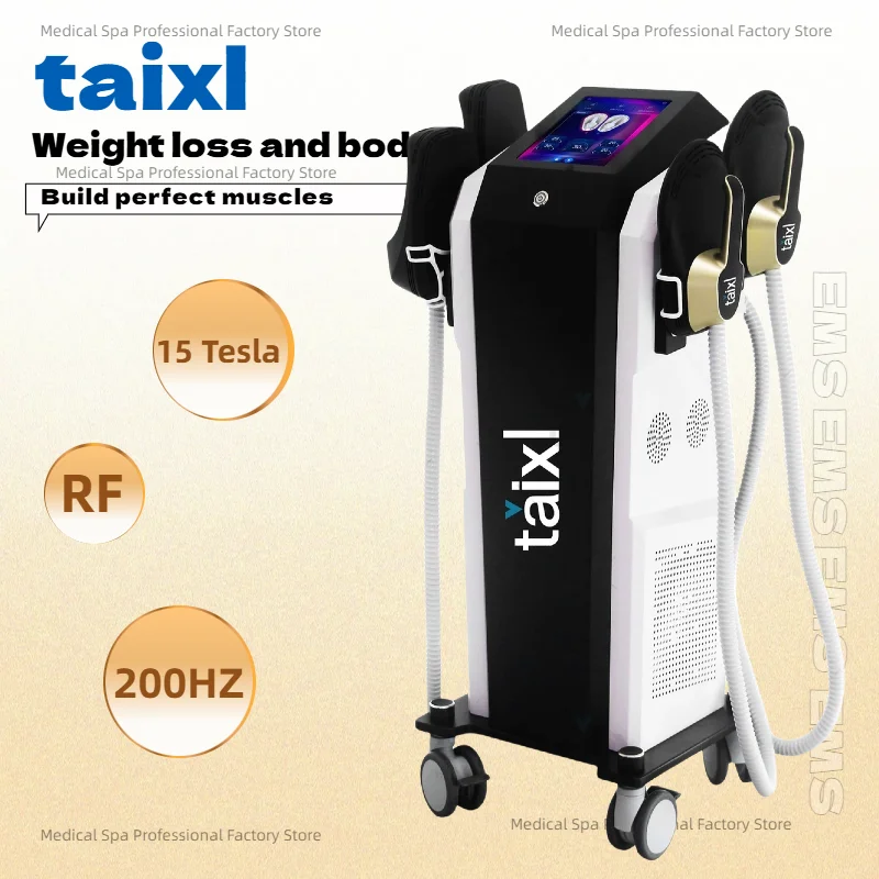 EMS Machine 6500W New RF EMS Body Sculpting Fat Slimming Technology Muscle Stimulation 15 Electromagnetic Weight Loss
EMS Machine 6500W New RF EMS Body Sculpting Fat Slimming Technology Muscle Stimulation 15 Electromagnetic Weight Loss