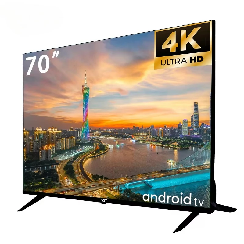 VSTI 70-дюймовый Smart TV 50 60 65 75 80 дюймов 43 50 55 65 75 дюймов 4K UHD LED Smart Televisions Android TV
VSTI 70-дюймовый Smart TV 50 60 65 75 80 дюймов 43 50 55 65 75 дюймов 4K UHD LED Smart Televisions Android TV