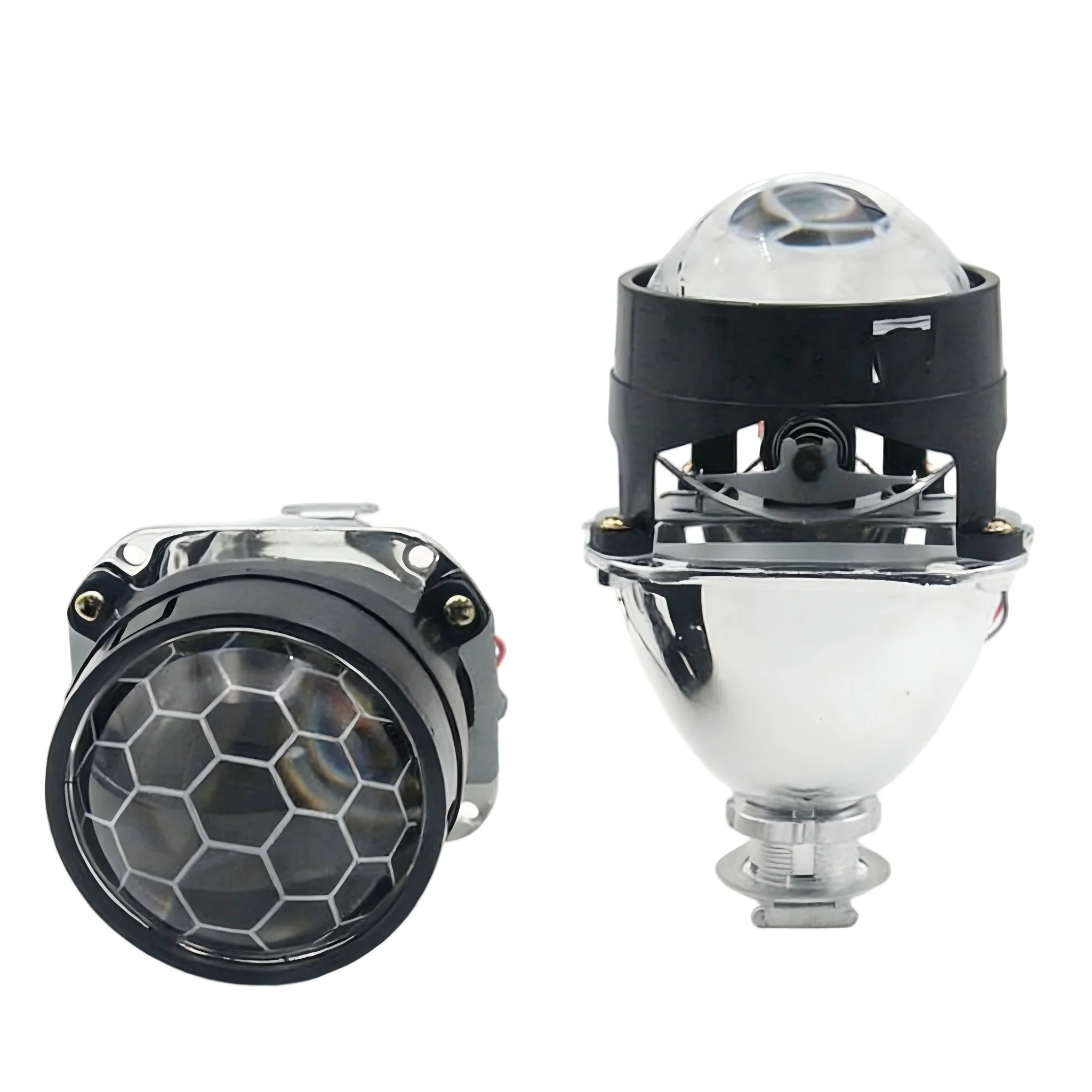 DEAO Hot Mini Car Light Bi-xenon HID Projector Headlights Lens Honeycomb Lens for Retrofit Blue 2.5 Inch Universal H1 Kit
DEAO Hot Mini Car Light Bi-xenon HID Projector Headlights Lens Honeycomb Lens for Retrofit Blue 2.5 Inch Universal H1 Kit