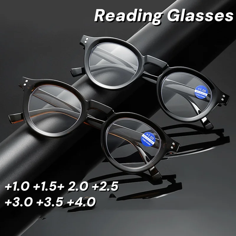 Vintage Reading Glasses Clear Eyewear for Women Blue Light Blocking Eye Protection Classic and versatile Round Spectacles
Vintage Reading Glasses Clear Eyewear for Women Blue Light Blocking Eye Protection Classic and versatile Round Spectacles