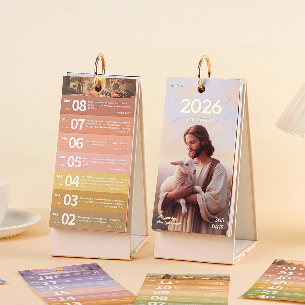 2026 Bible Flip Desk Calendar Retro 365 Days Of Uplifting Quotes Bible Quotes Daily Plan one-way Page Turn Calendar For Office
2026 Bible Flip Desk Calendar Retro 365 Days Of Uplifting Quotes Bible Quotes Daily Plan one-way Page Turn Calendar For Office