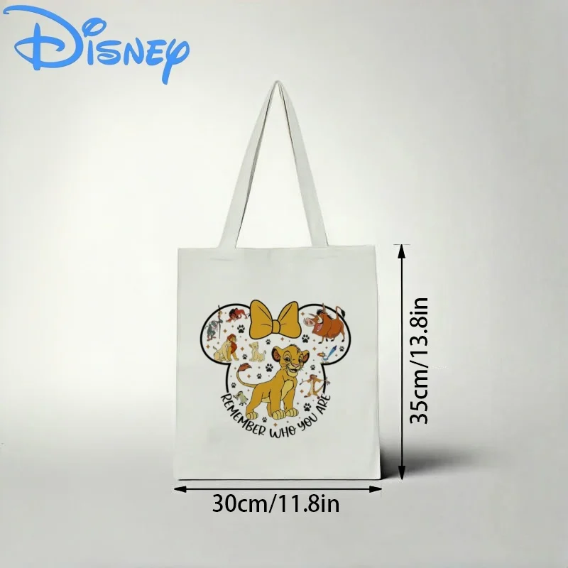 1PC Disney The Lion King Canvas Tote Bag, "Remember Who You Are" Print Eco-friendly Shoulder Bag
1PC Disney The Lion King Canvas Tote Bag, "Remember Who You Are" Print Eco-friendly Shoulder Bag