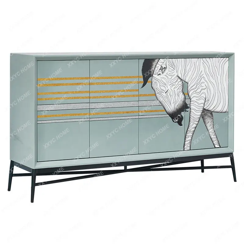 Entrance Cabinet Modern Minimalist Living Room Storage Painted Art Decoration Room Dining Cabinet
Entrance Cabinet Modern Minimalist Living Room Storage Painted Art Decoration Room Dining Cabinet