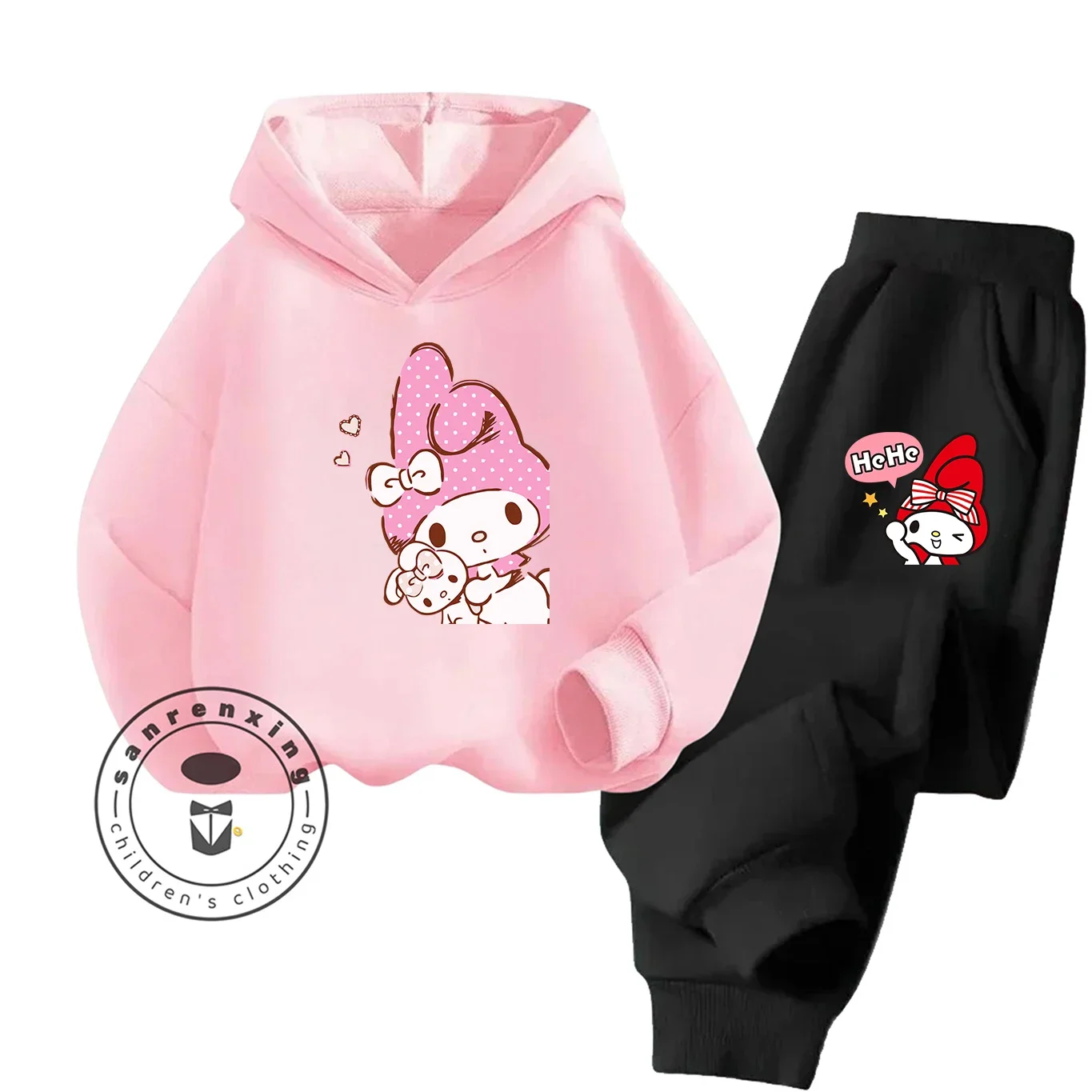 2025 New My Melody 2D Cartoon Printed Hoodie Set Fashion For Children Teenagers Boys Girls Casual Hot Sale With Dress Autumn
2025 New My Melody 2D Cartoon Printed Hoodie Set Fashion For Children Teenagers Boys Girls Casual Hot Sale With Dress Autumn