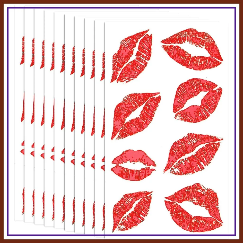 40 Sheets Red Lips Temporary Tattoo Stickers for Women Halloween Party Decorations
40 Sheets Red Lips Temporary Tattoo Stickers for Women Halloween Party Decorations