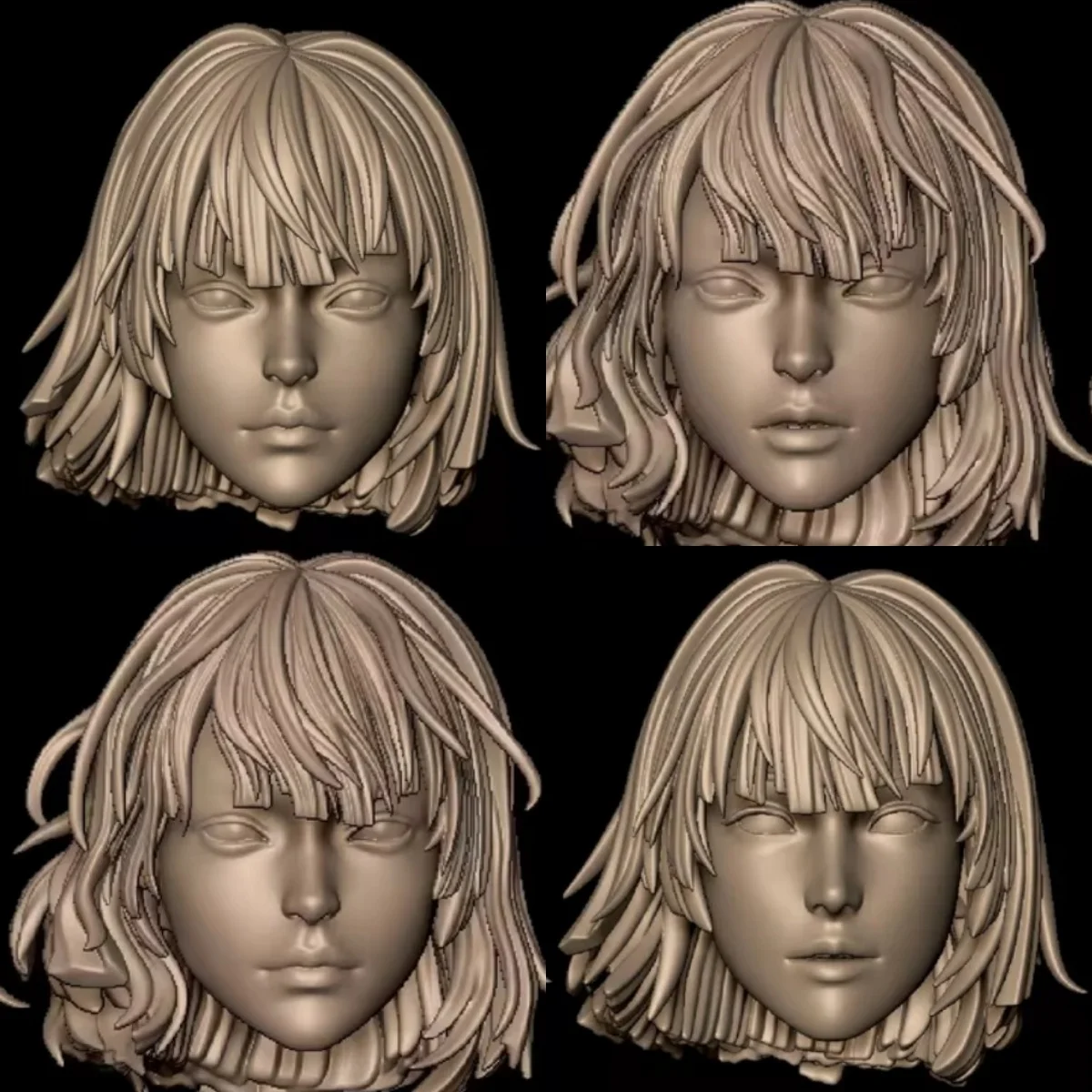 【30days Made】1/12 Scale Female Soldier Fubuki 3D Printed Unpainted Head Sculpture For 6''Action Figure Model Toys For Fans DIY
【30days Made】1/12 Scale Female Soldier Fubuki 3D Printed Unpainted Head Sculpture For 6''Action Figure Model Toys For Fans DIY