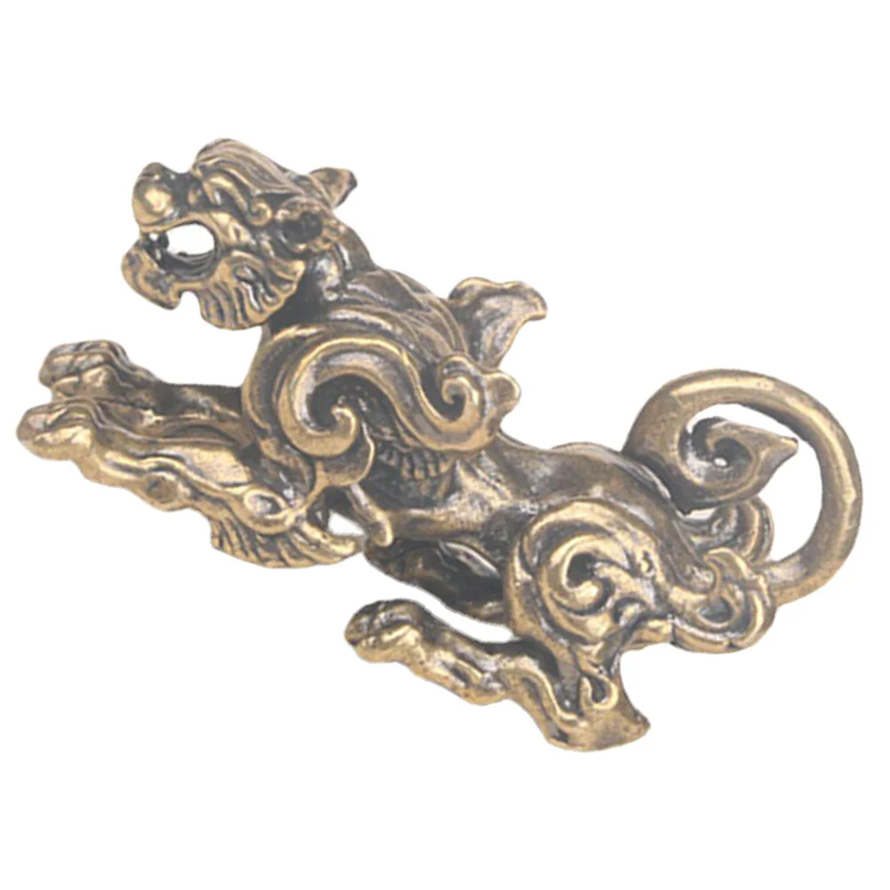 Small Brass Kylin Statue Exquisite Style Sculpture for Desktop Home Office Prosperity Wealth Lucky Charm
Small Brass Kylin Statue Exquisite Style Sculpture for Desktop Home Office Prosperity Wealth Lucky Charm