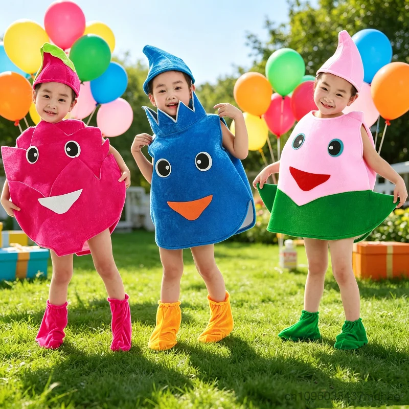 Fruit Theme Party Dance Performance Costumes Apple Banana Strawberry Cosplay Outfits Sports Meet Show Unisex Clothes
Fruit Theme Party Dance Performance Costumes Apple Banana Strawberry Cosplay Outfits Sports Meet Show Unisex Clothes