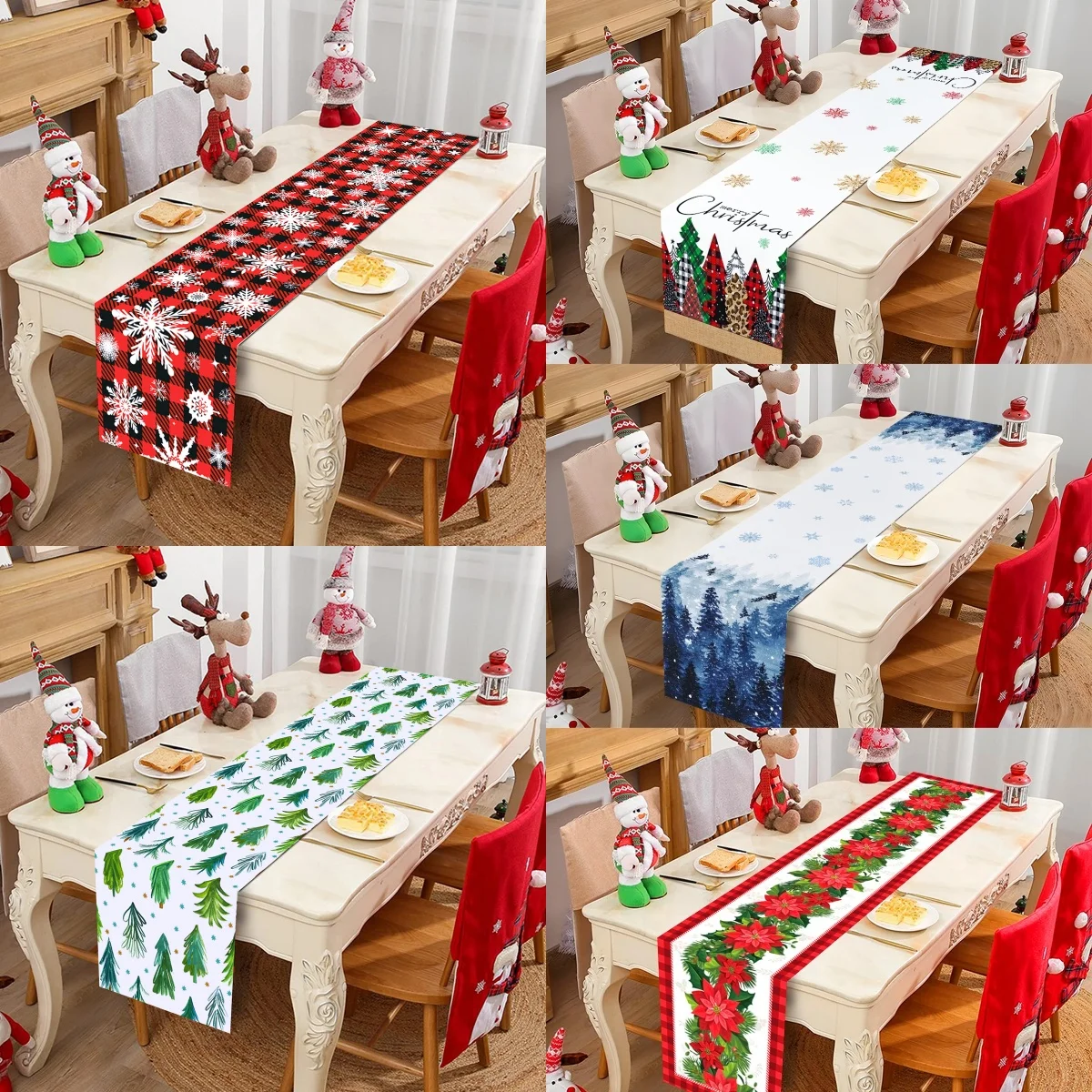 Christmas Table Runner Merry Christmas Decoration for Home Xmas Party Decor 2024 Navidad Notal Noel Ornament Happy New Year 2025
Christmas Table Runner Merry Christmas Decoration for Home Xmas Party Decor 2024 Navidad Notal Noel Ornament Happy New Year 2025