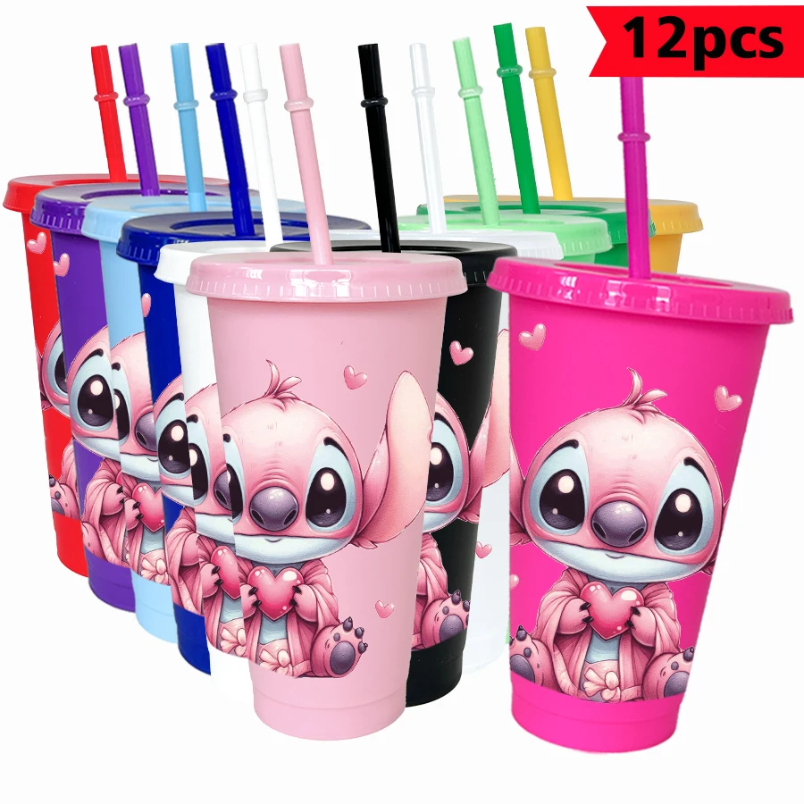 12 шт./упак. Disney Stitch Love 26 унций цветной пластиковый стакан для дня рождения, питьевая посуда, кружка для сока, кофе
12 шт./упак. Disney Stitch Love 26 унций цветной пластиковый стакан для дня рождения, питьевая посуда, кружка для сока, кофе
