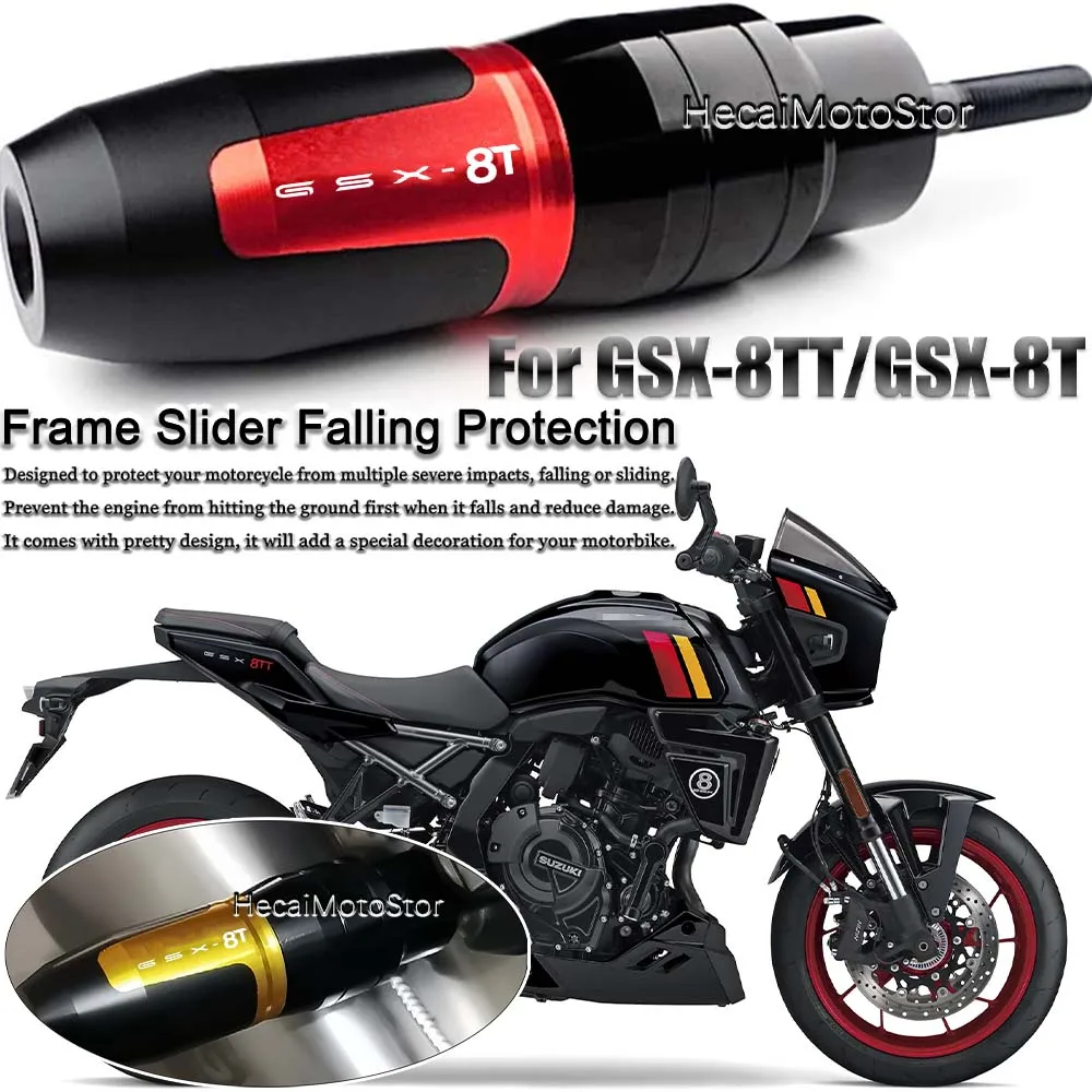 For GSX-8T gsx-8t gsx 8t Motorcycle CNC Accessoires Falling protection Exhaust Slider Crash
For GSX-8T gsx-8t gsx 8t Motorcycle CNC Accessoires Falling protection Exhaust Slider Crash