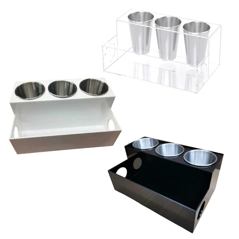 Stylish Acrylic Hair Dryer Holder with 3 Cups Bathroom Toiletries Storage Stand T21C
Stylish Acrylic Hair Dryer Holder with 3 Cups Bathroom Toiletries Storage Stand T21C