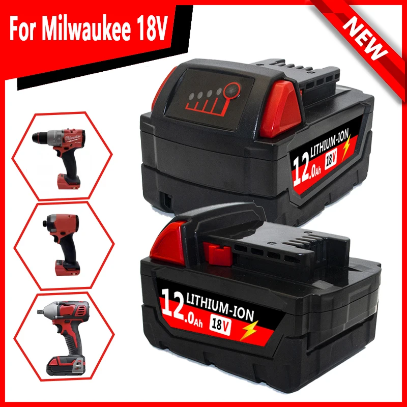 Сменная литиевая батарея 18 в 1860 Ач для Milwaukee M18 XC, 48-11-1850 48-11-1840 48-11-1820 48-11-, аккумуляторные батареи
Сменная литиевая батарея 18 в 1860 Ач для Milwaukee M18 XC, 48-11-1850 48-11-1840 48-11-1820 48-11-, аккумуляторные батареи
