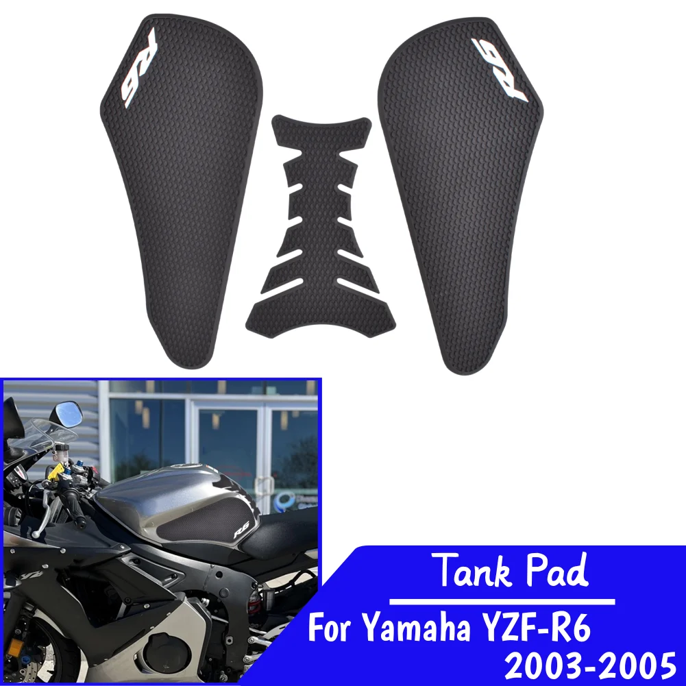 For Yamaha YZF-R6 2003-2005 YZF R6 Tank Pad Stickers Gas Protector Motorcycle Kit Knee Protection Sticker Decals Accessories
For Yamaha YZF-R6 2003-2005 YZF R6 Tank Pad Stickers Gas Protector Motorcycle Kit Knee Protection Sticker Decals Accessories